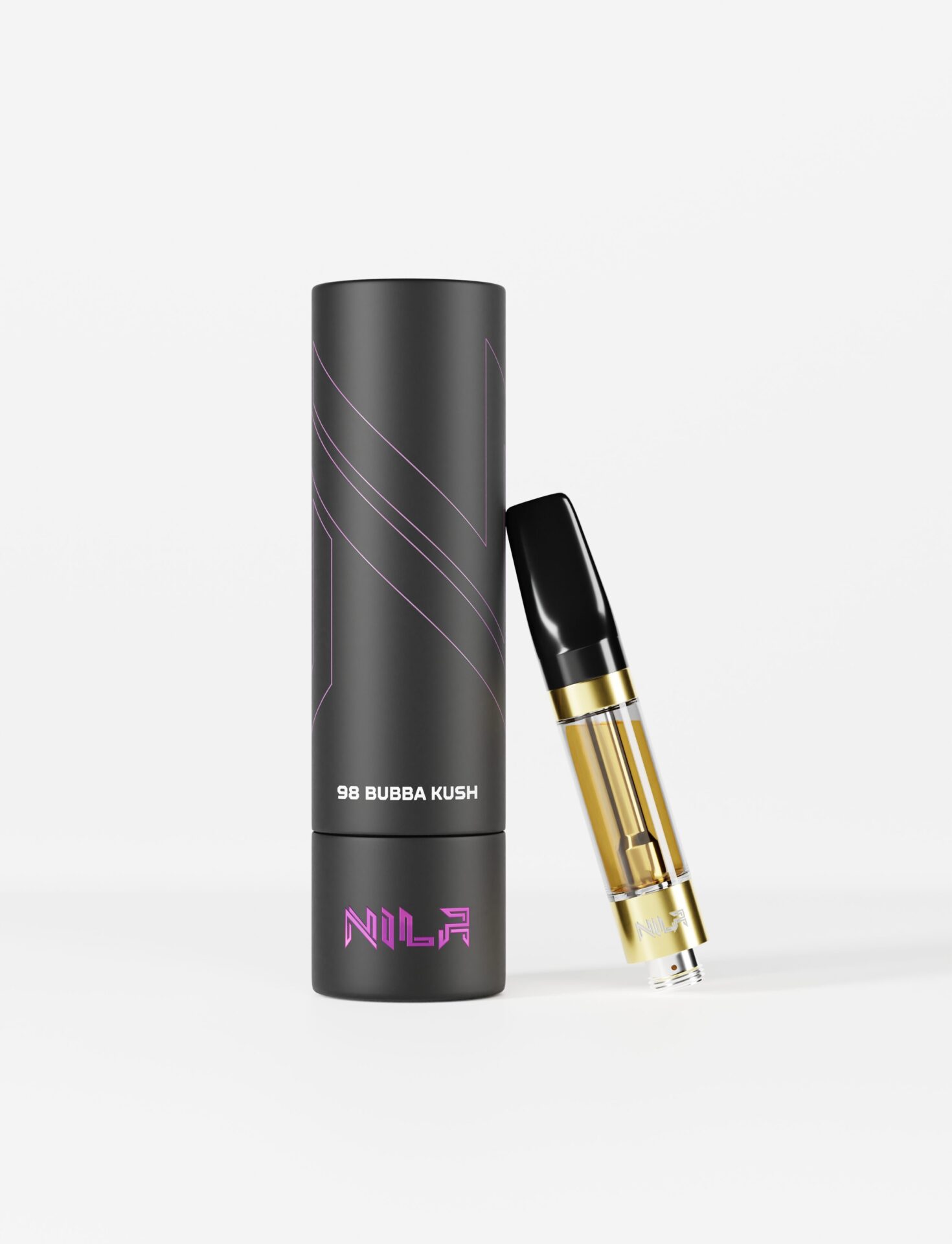 98 BUBBA KUSH Cart 1ML THC 86.1% - Nila Dispensary